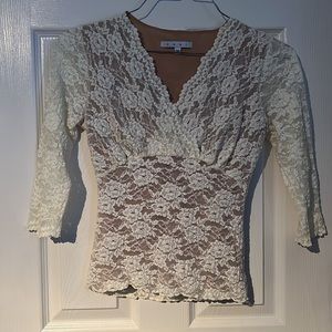 Cabi lace top
